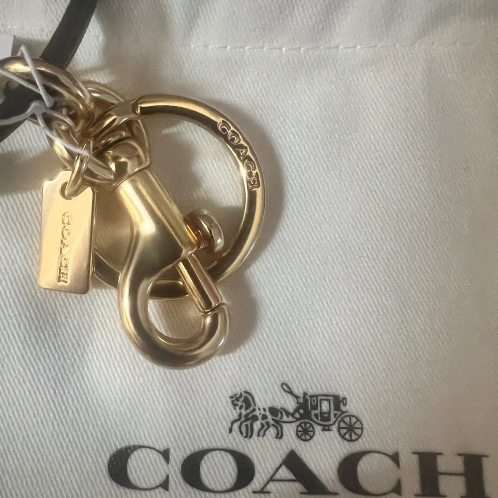Coach Mini Nolita Leopard Bag Charm (NWT) - Picture 6 of 6